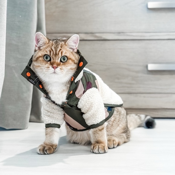 Pet camo fleece jacket sz S - Picture 5 of 6